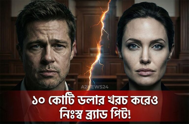 ১০ কোটি ডলার খরচ করেও মেলেনি মুক্তি! অ্যাঞ্জেলিনা জোলির বিরুদ্ধে বিস্ফোরক অভিযোগ ব্র্যাড পিটের
