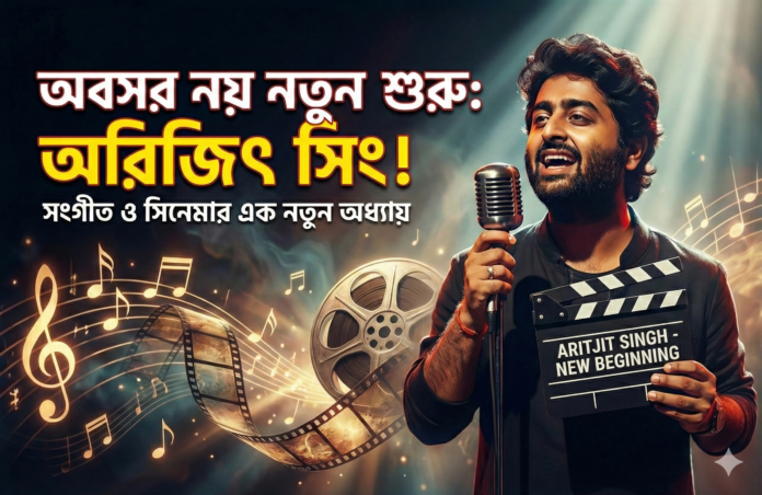 প্লেব্যাক থেকে বিরতি নিচ্ছেন অরিজিৎ সিং: এবার কি তবে নতুন পরিচয়ে পর্দায় আসছেন গায়ক?