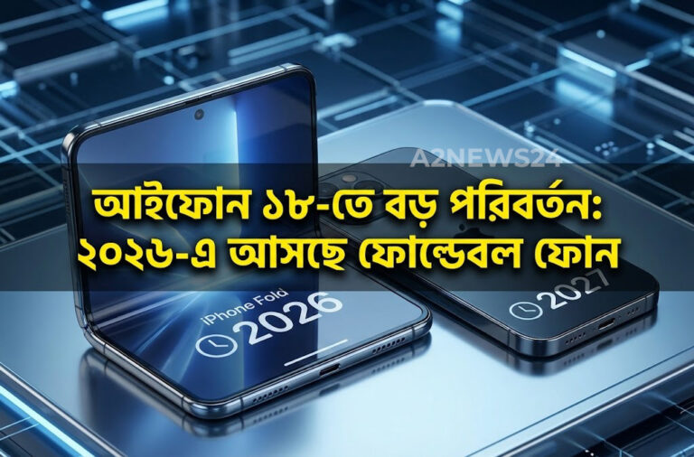 আইফোন এর ইতিহাসে বড় বাঁক: স্ট্যান্ডার্ড মডেলের লঞ্চ পিছিয়ে ২০২৭-এ, ২০২৬-এই আসছে আইফোন ‘ফোল্ড’