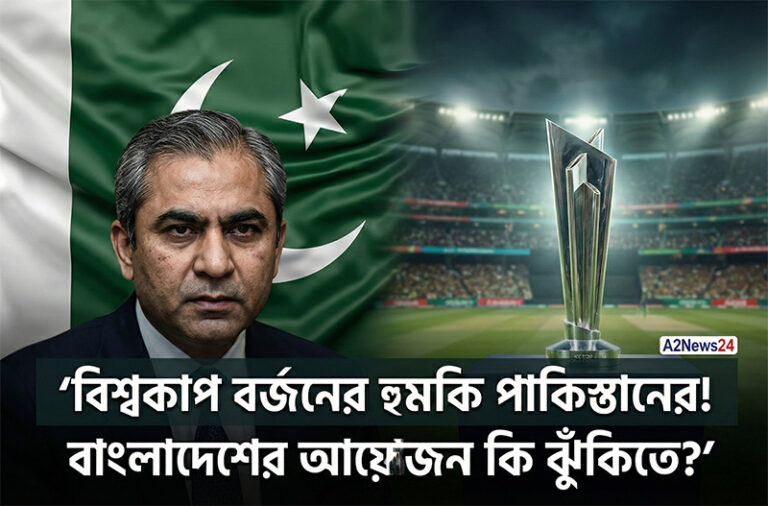 ক্রিকেট বিশ্বে নতুন অস্থিরতা: বাংলাদেশে টি-টোয়েন্টি বিশ্বকাপ বর্জনের পথে কি পাকিস্তান?