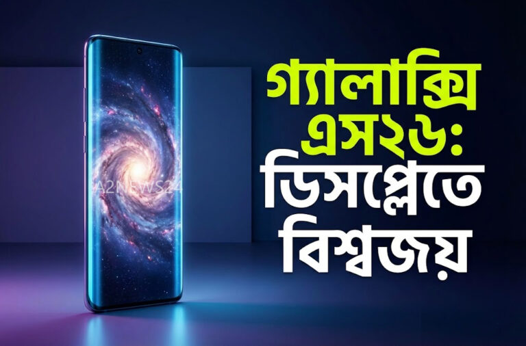 গ্যালাক্সি এস২৬: ডিসপ্লেতে নতুন চমক নিয়ে আসছে স্যামসাং, কাঁপবে পুরো টেক দুনিয়া