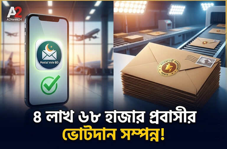 ত্রয়োদশ জাতীয় সংসদ নির্বাচন: ৪ লাখ ৬৮ হাজার প্রবাসীর ভোটদান সম্পন্ন, দেশে এলো ৩ লাখ ব্যালট