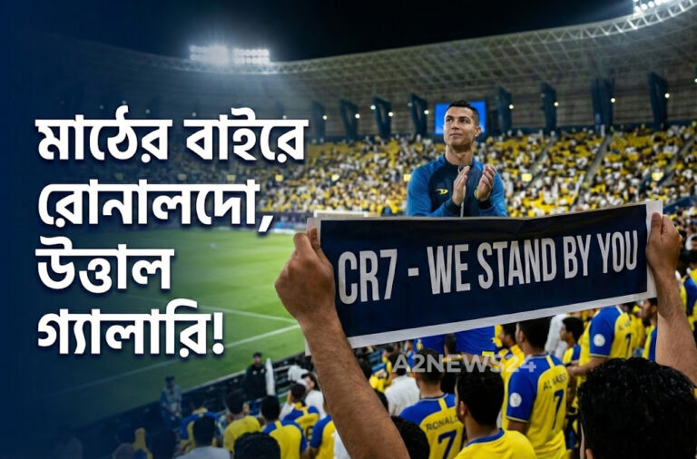 মাঠের বাইরে সিআরসেভেন: আল নাসর সমর্থকদের ভালোবাসায় সিক্ত ক্রিশ্চিয়ানো রোনালদো