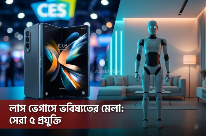 ল্যাস ভেগাসের মঞ্চে ভবিষ্যতের ঝলক: সিইএস ২০২৬-এ নজর কাড়া সেরা ৫টি গেজেট