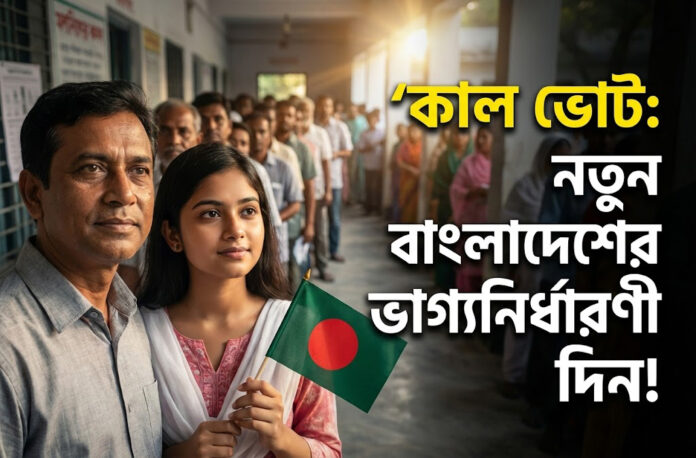 ২০২৬ সাধারণ নির্বাচন: ছাত্র-জনতার বিপ্লব পরবর্তী নতুন বাংলাদেশের ভাগ্যনির্ধারণী ভোট কাল