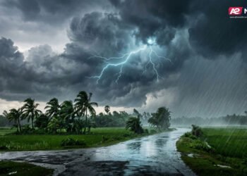 টানা পাঁচ দিন সারা দেশে বজ্রবৃষ্টির আভাস: কমতে পারে তাপমাত্রা